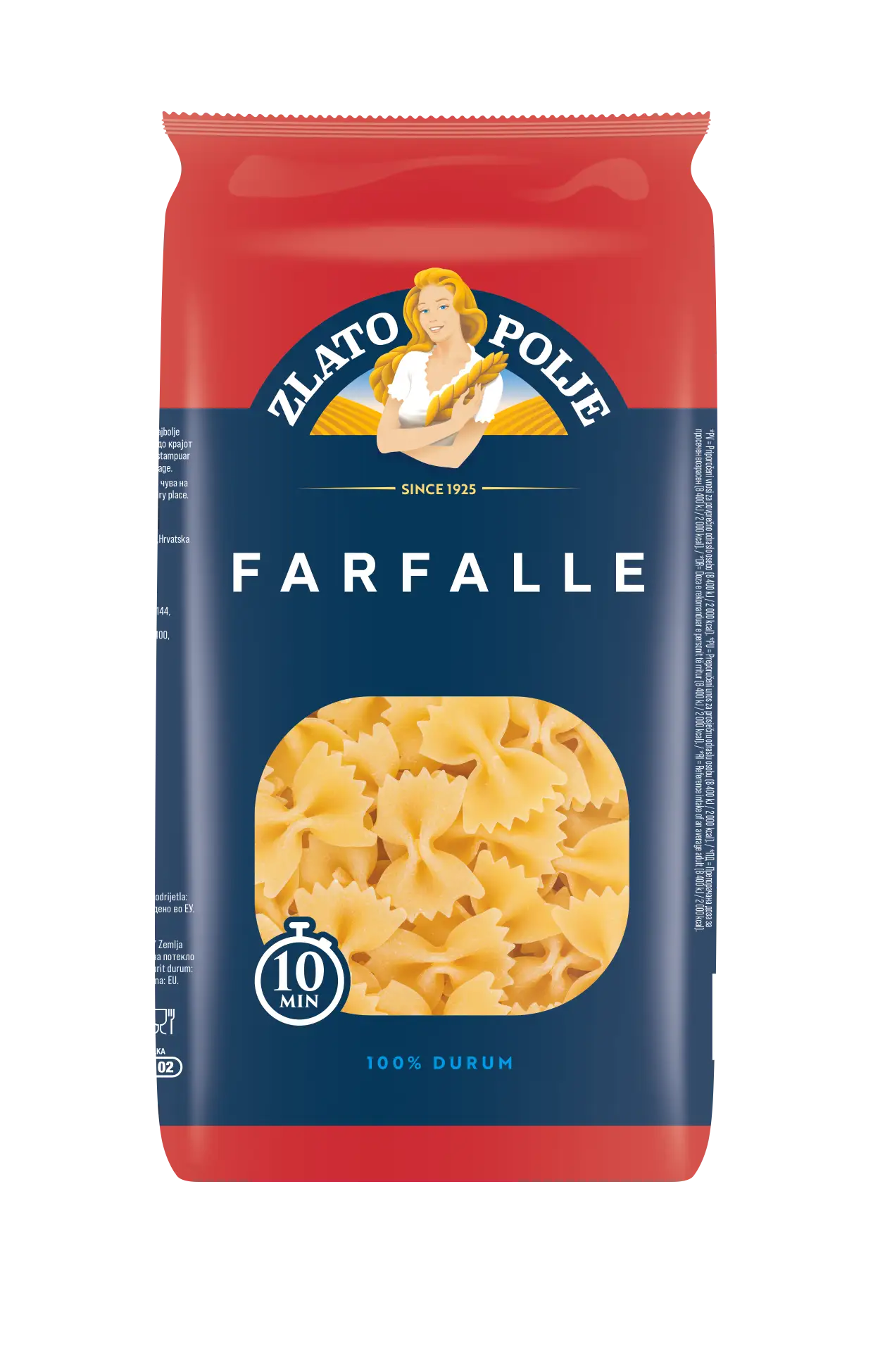 farfalle durum